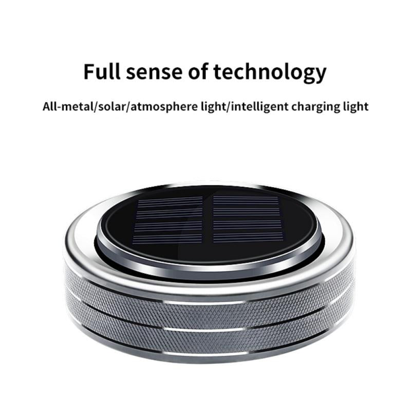 Solar Light Car Air-Freshener Diffuser Air Purification In Car - peterkaczconnect