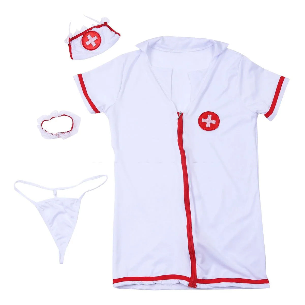 Women Sexy Lingerie Hot Nurse Cosplay Exotic Costume