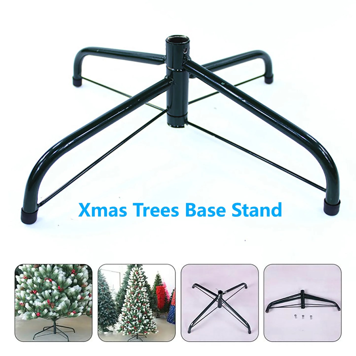 35/40/45/50cm Christmas Tree Base 4 Foot Stand Holiday Decoration