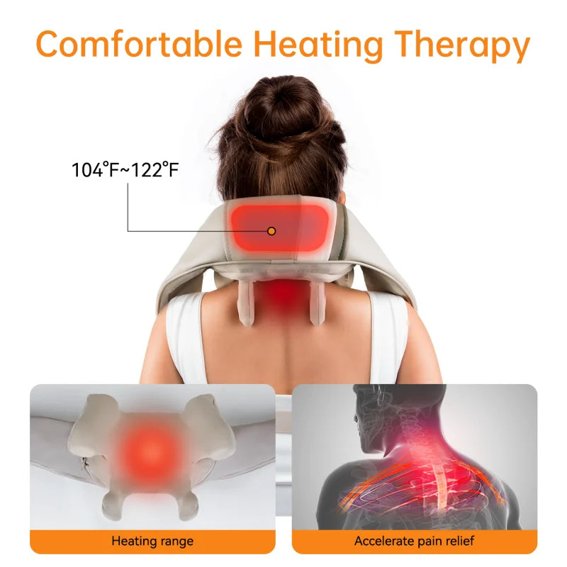 Massager For Neck and Cervical Shoulder With Heating