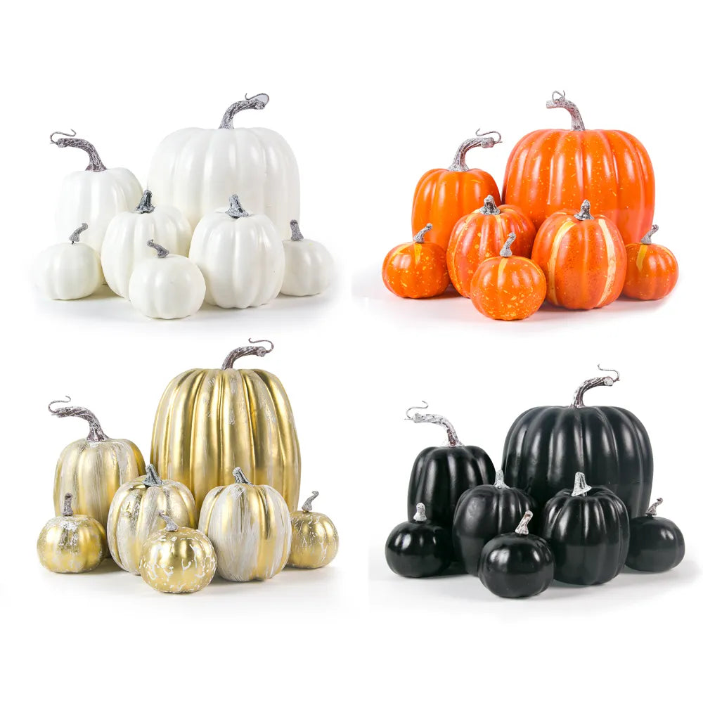 Artificial Foam Pumpkins Halloween Thanksgiving Decorations