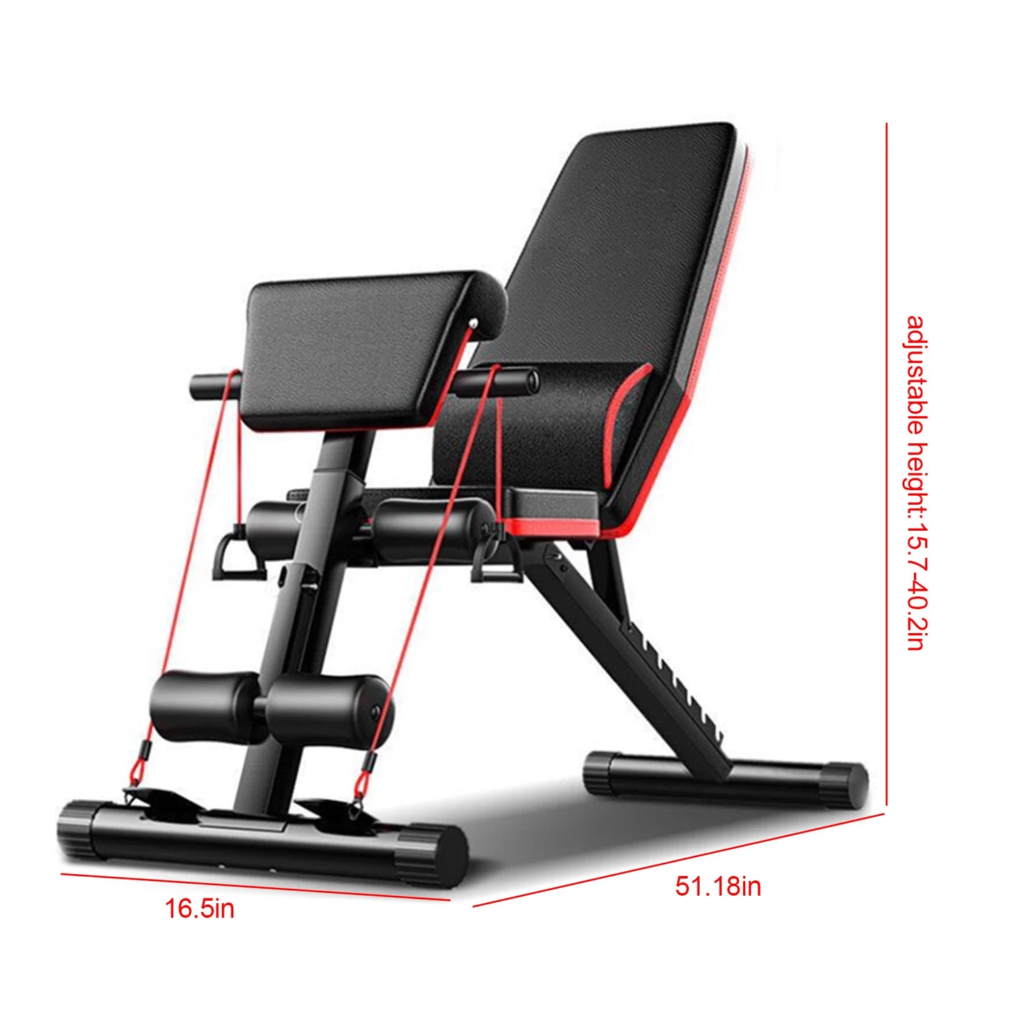 Adjustable Weight Bench 160kg Weight Capacity