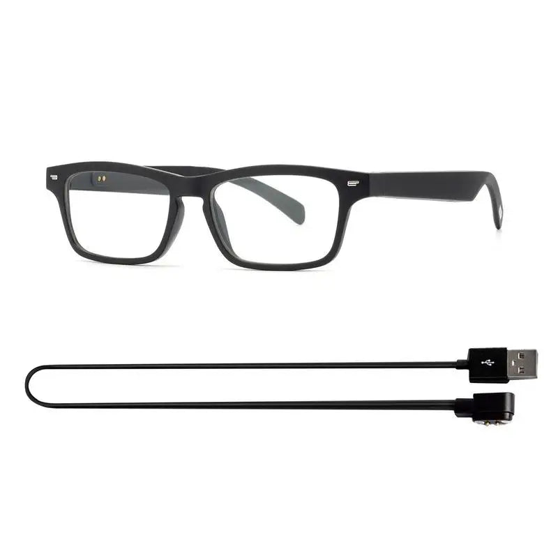 Bluetooths Wireless Glasses Headset With Mic Driving Shading