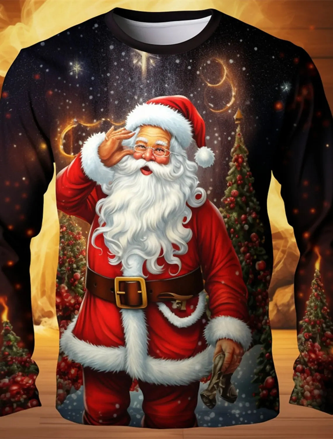 Men's Christmas Long Sleeve T-shirt