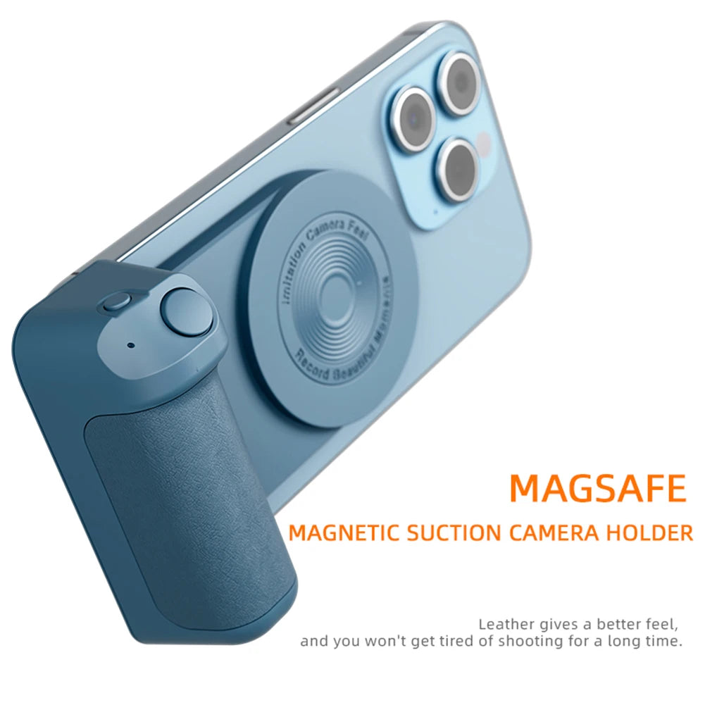 Magnetic Camera Handle Photo Bracket Mobile Phone Anti-shake Selfie