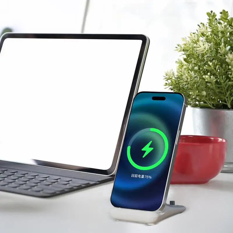 Magnetic Phone Charger Stand  Wireless Phone Charger