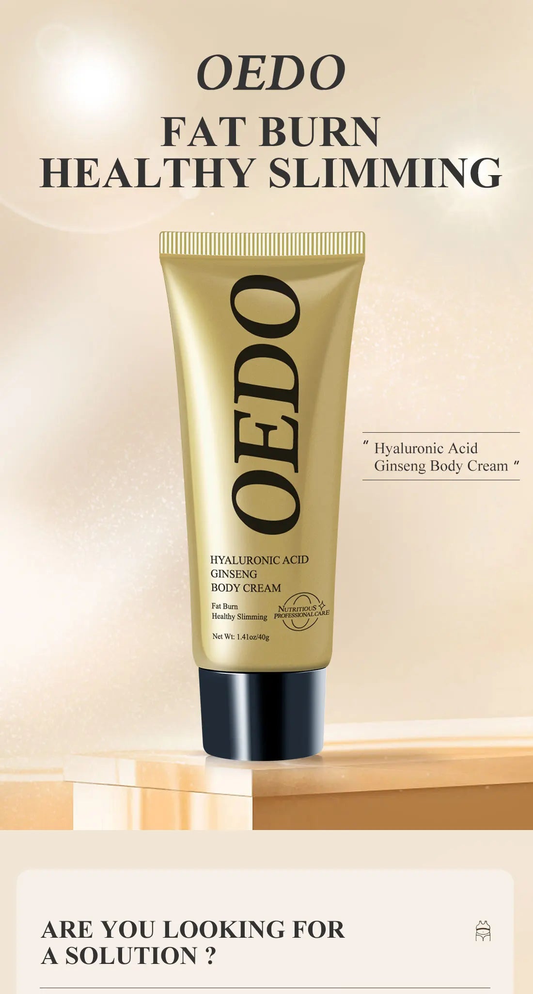 OEDO Ginseng Slimming Cream Reduce Cellulite Lose Weight