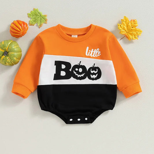 0-18M Newborn Baby Girls Boys Sweatshirts Halloween Fall Bodysuits