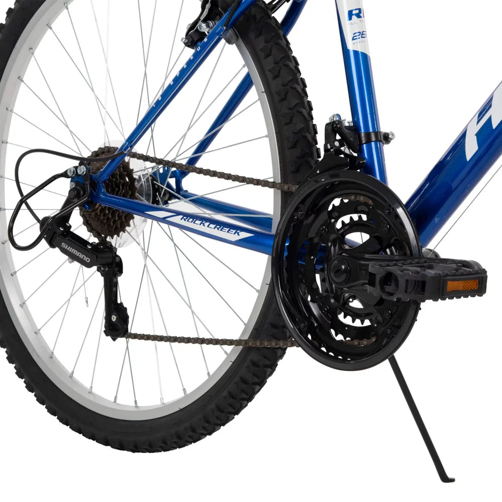 Huffy 26-inch Rock Creek Men's Mountain Bike, Blue