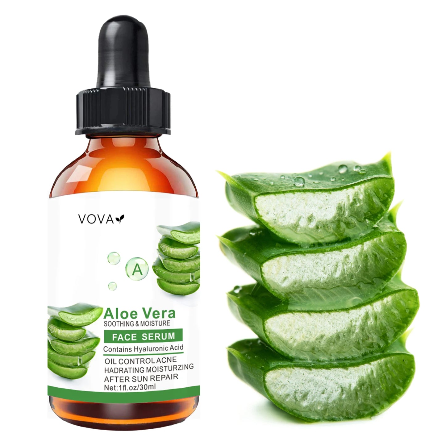 Aloe Vera Face Serum Vitamin E Moisturizing Skin Care