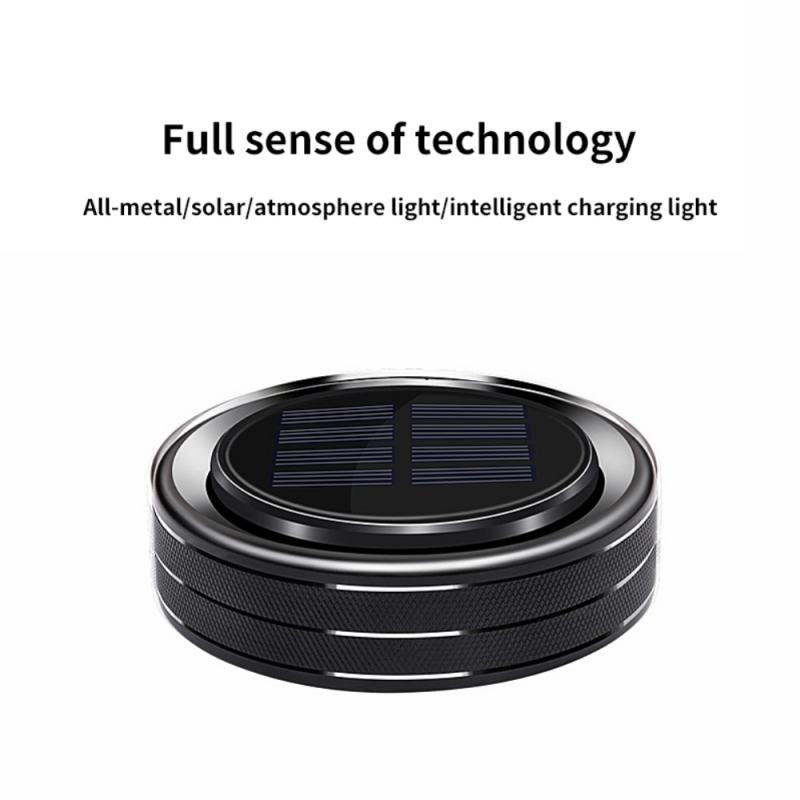 Solar Light Car Air-Freshener Diffuser Air Purification In Car - peterkaczconnect