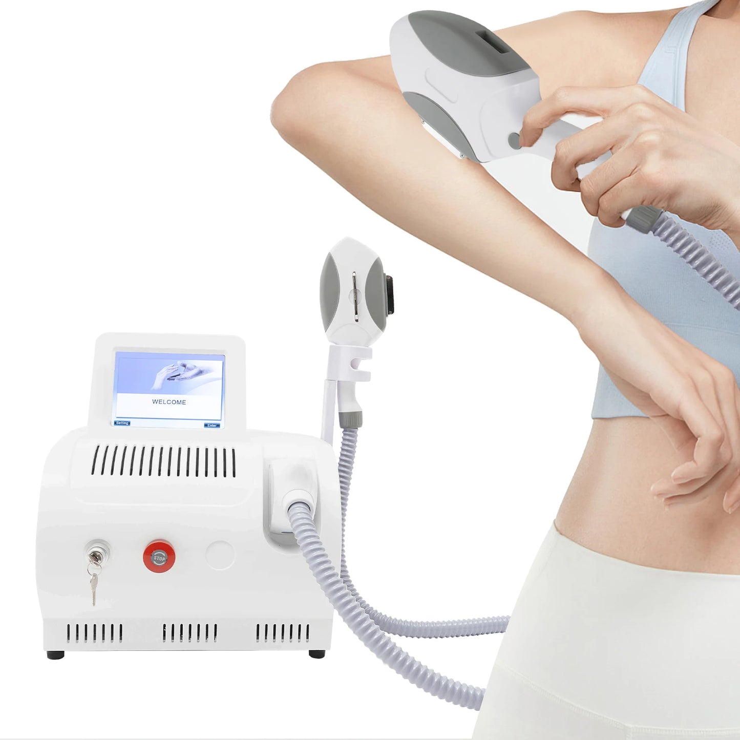 Laser Hair Removal RF Skin Rejuvenation Machine