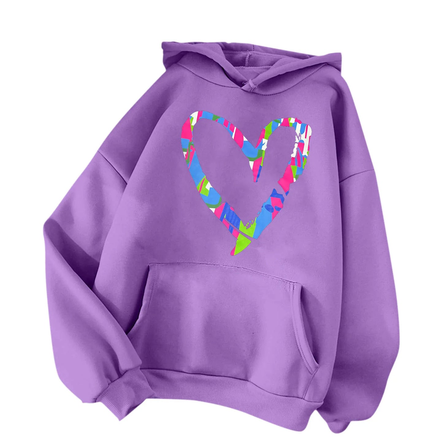 Sweatshirt For Women  Graphic Print Drawstring Pullover Fall