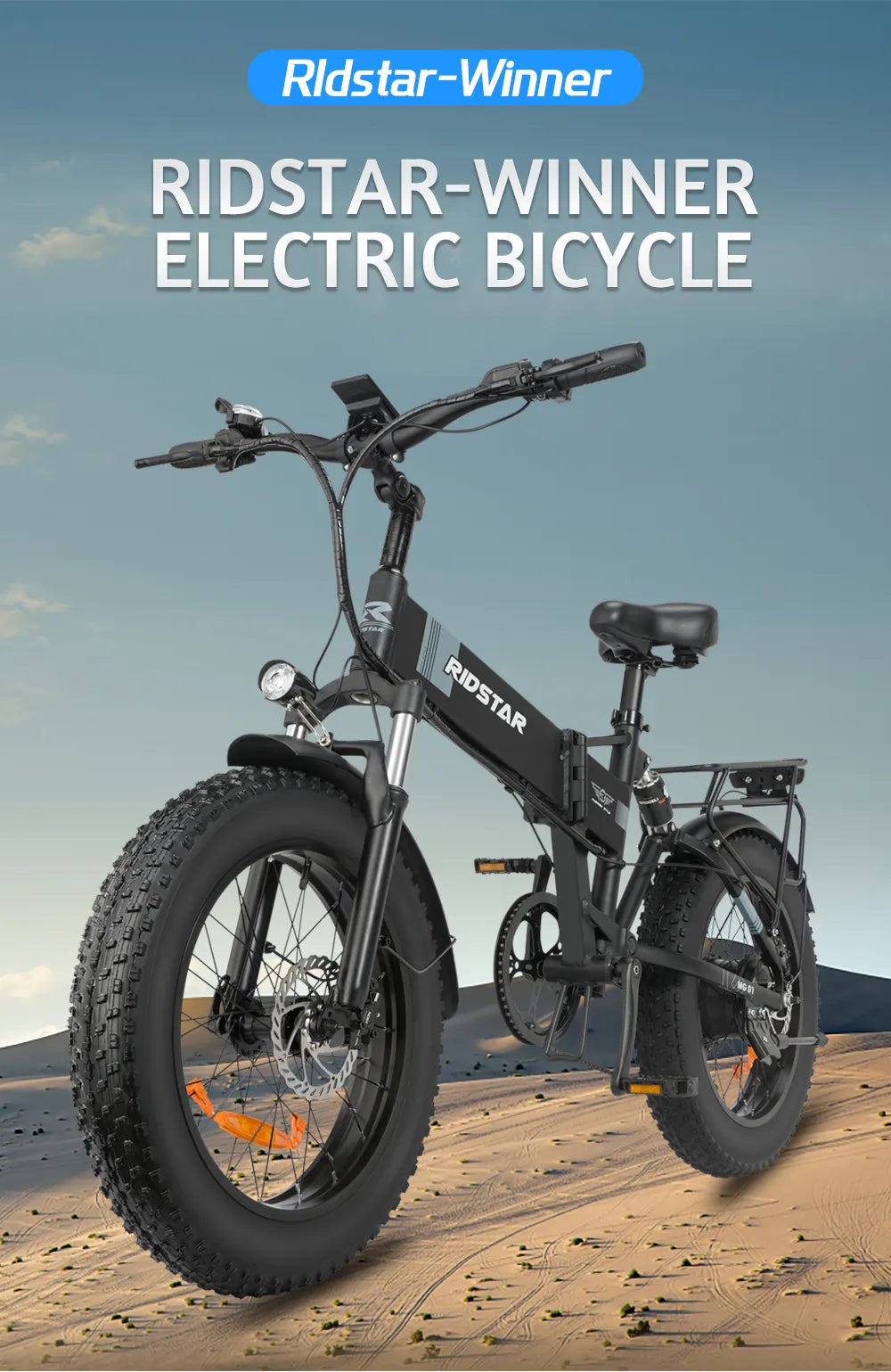 Folding Electric Bike Mountain Bike 20 Inch Electric