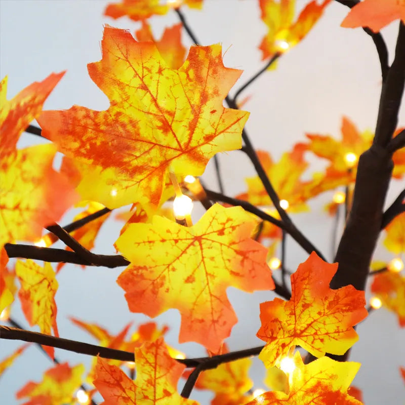 Artificial Maple Tree Led Desktop  Decoration