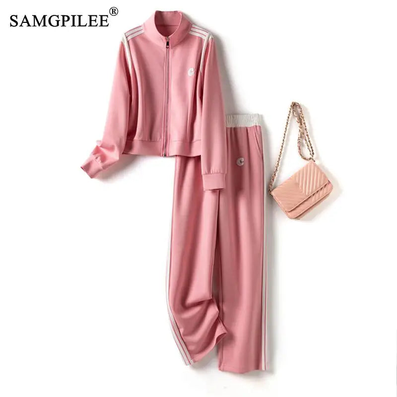 2 Piece Sets Women Tracksuit