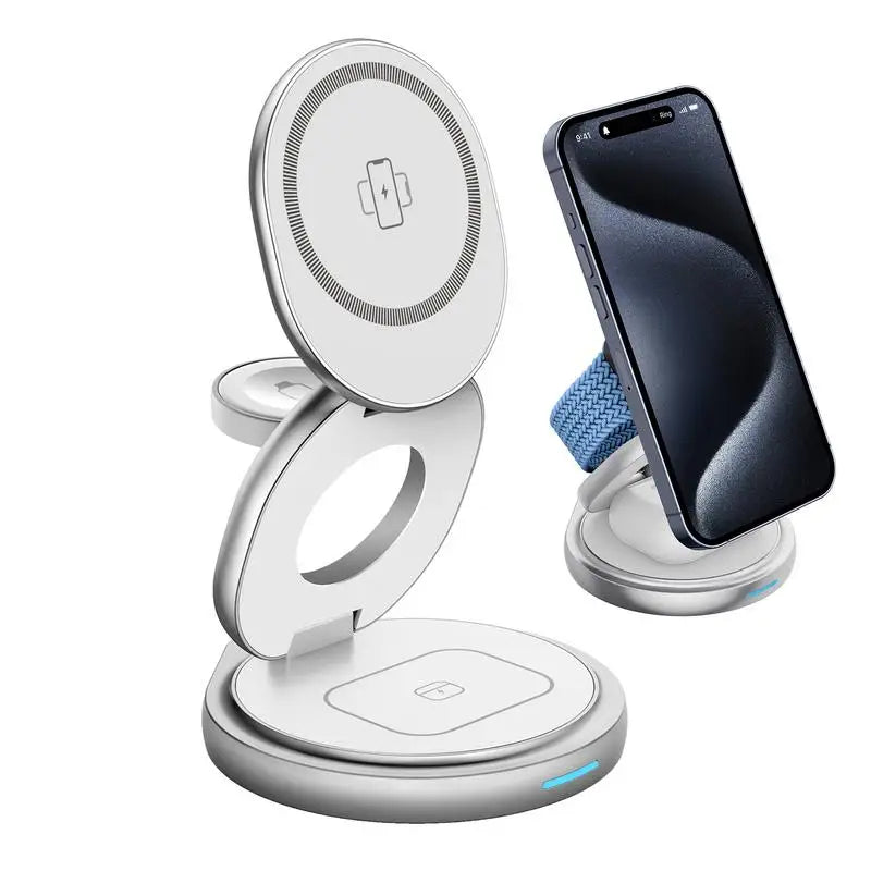 Magnetic Phone Chargers With 360 Degrees Rotation