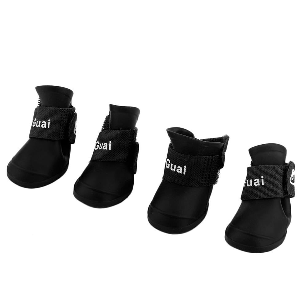 Pet Dog Rain Shoes Dog Booties Rubber Anti Slip - peterkaczconnect