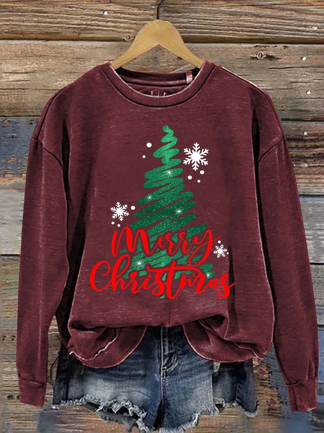 Christmas Tree Women‘S Sweatshirt Hoodie