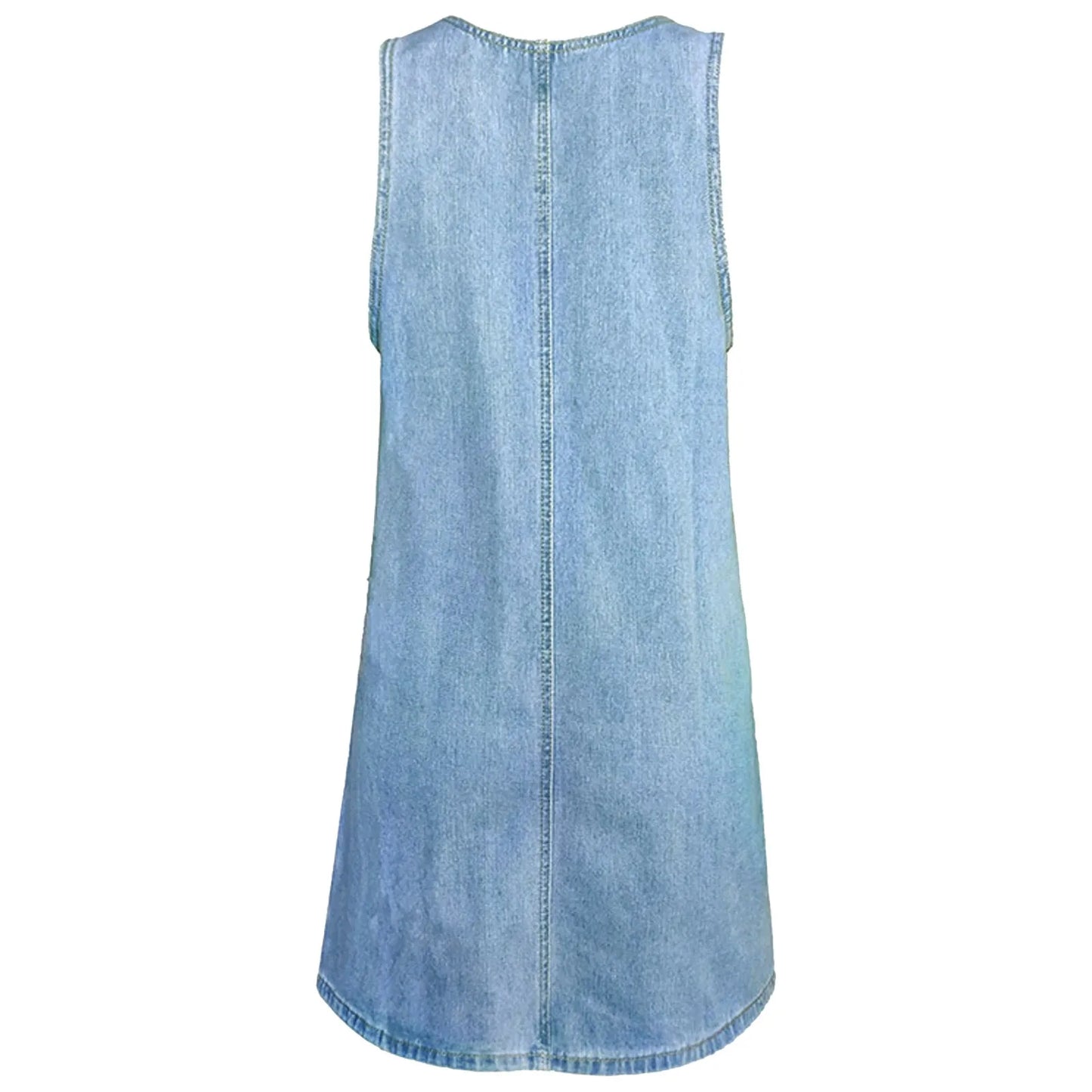 Popular Denim Skirt Sexy Cool Widened Strap Dress