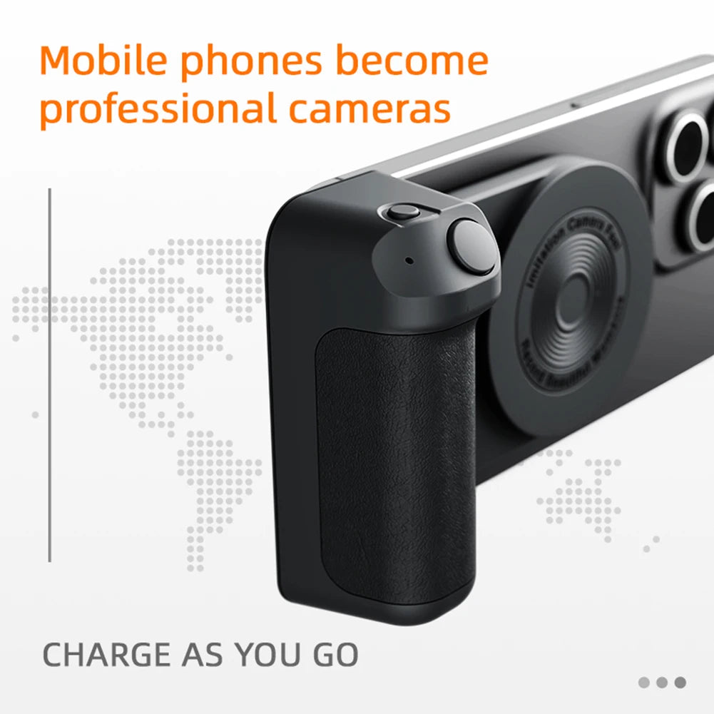 Magnetic Camera Handle Photo Bracket Mobile Phone Anti-shake Selfie