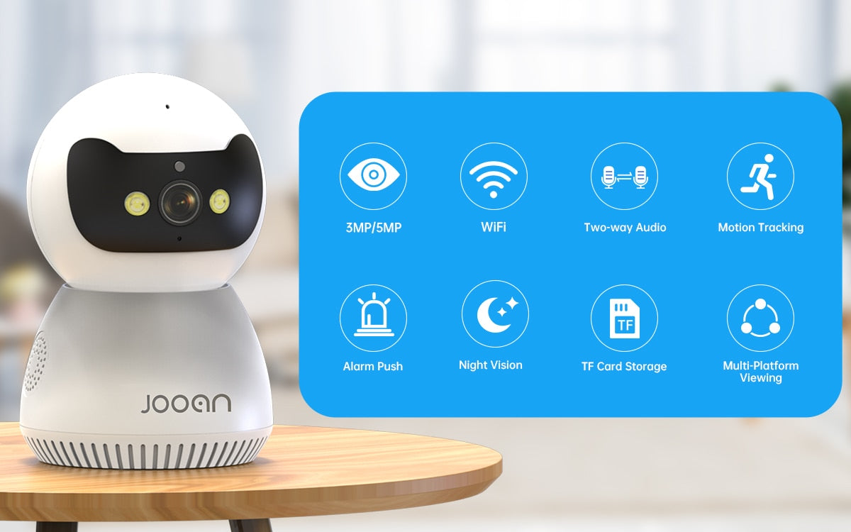 5G WiFi Home Security Camera Night Vision Smart Baby Monitor - peterkaczconnect