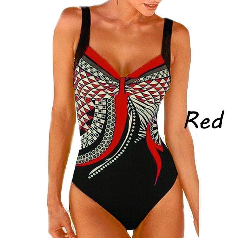 Plus Size Retro One Piece Swimsuits