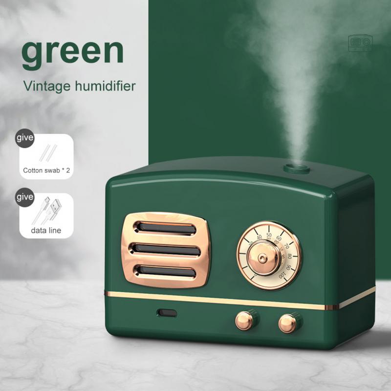 Retro Radio Humidifier Ultrasonic Large Capacity Mist Maker - peterkaczconnect