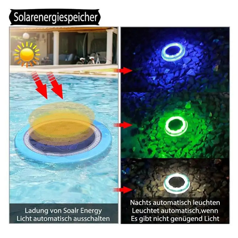 Solar Swimming Pool Floating Light