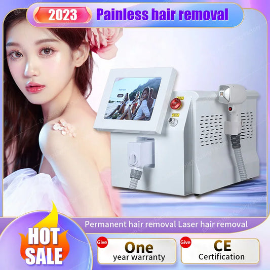 Newest 2000W High Power 3 Wavelength Hair Removal Laser-Machine Beauty Salon