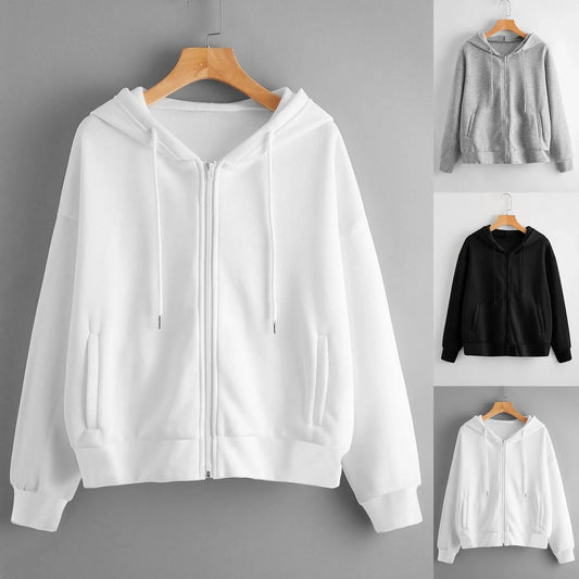 Autum Sweatshirt Long Pocket For Women