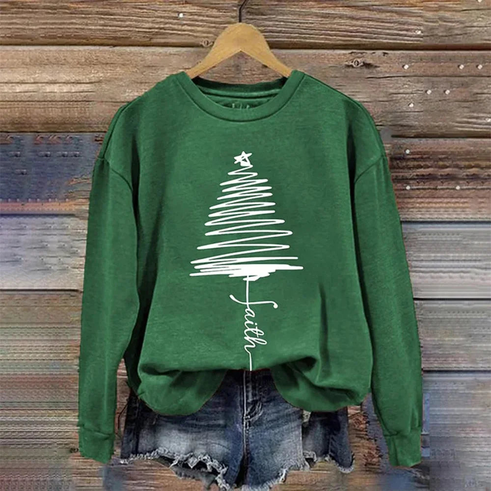 Christmas Tree Women‘S Sweatshirt Hoodie