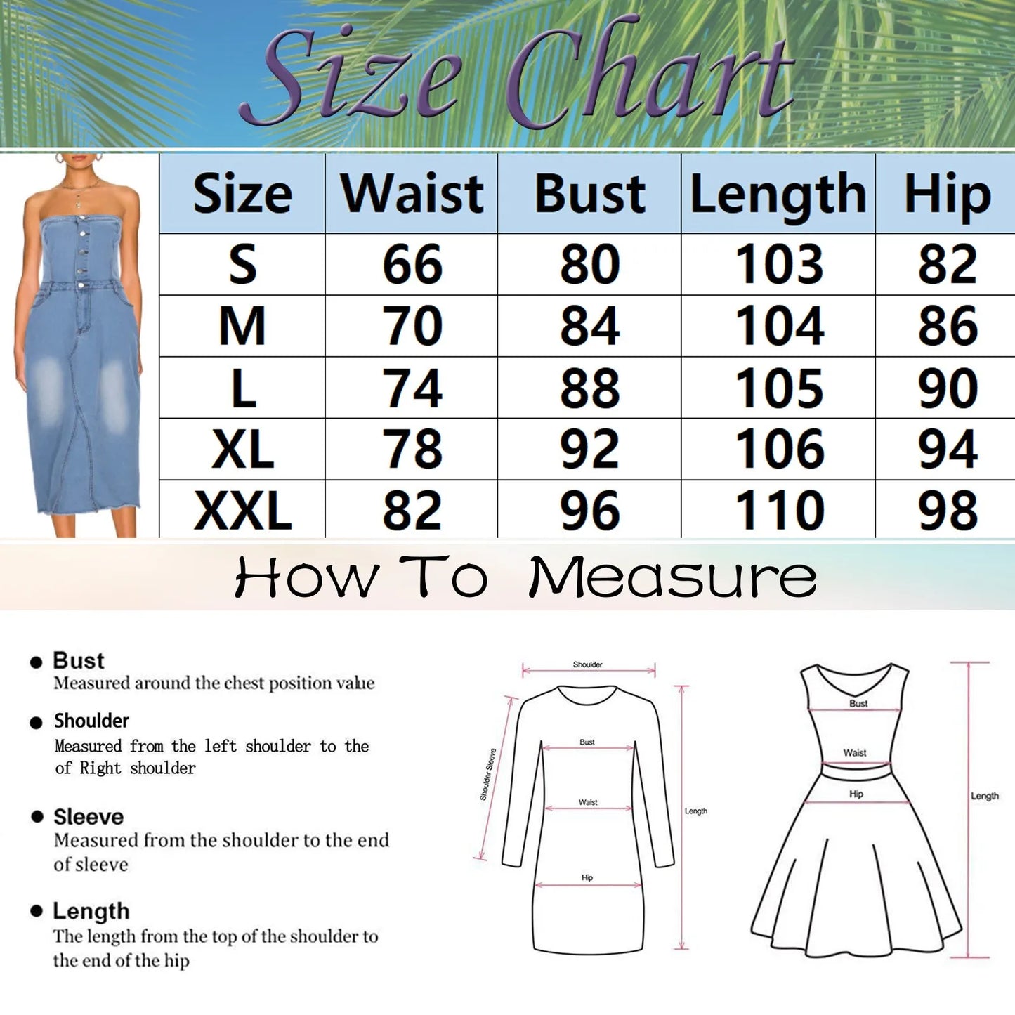 Chic Women's Denim Bodycon Dress Sleeveless