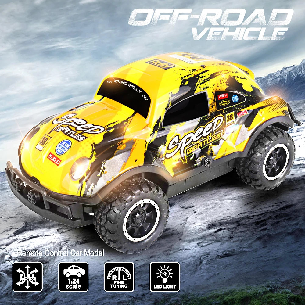 LED Illuminated Off-Road Jeep Remote Control Car