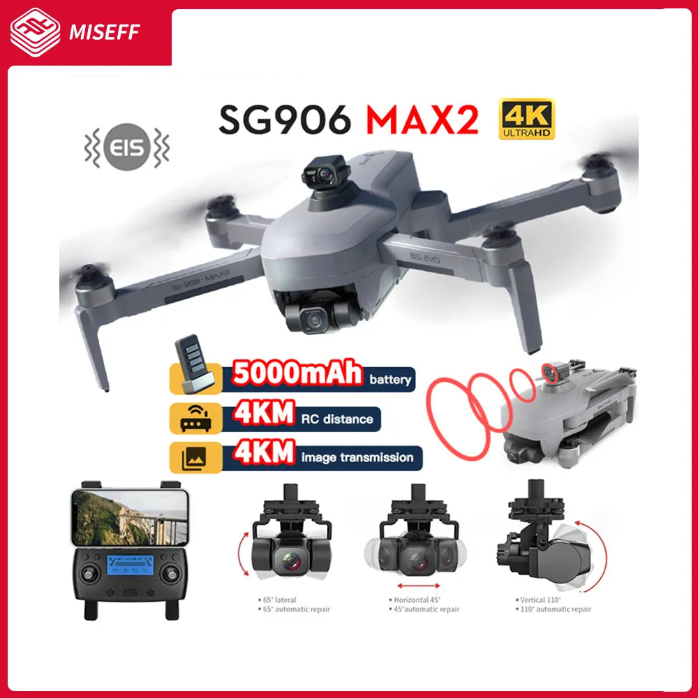 Drone 4K Profesional Drones HD Camera Laser Obstacle Avoidance 3-Axis