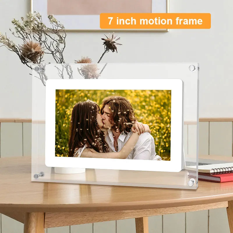 2G Memory 7inch Acrylic Digital Video Picture Frame