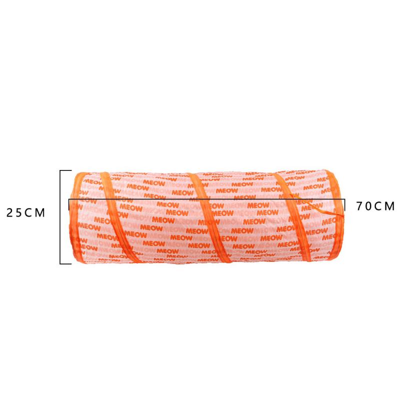 Pet Crinkle Tunnels Foldable Tubes Cats Tunnel - peterkaczconnect