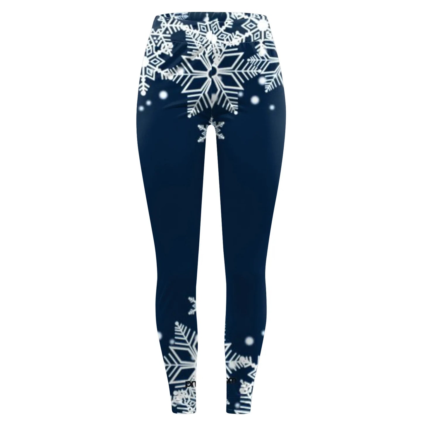 Christmas Printed Dress Pants For Women Yoga Winter