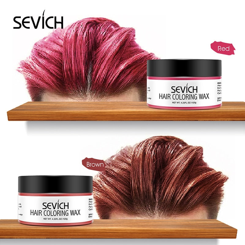 Temporary Hair Color Wax One-time Cream Hair Gel - peterkaczconnect