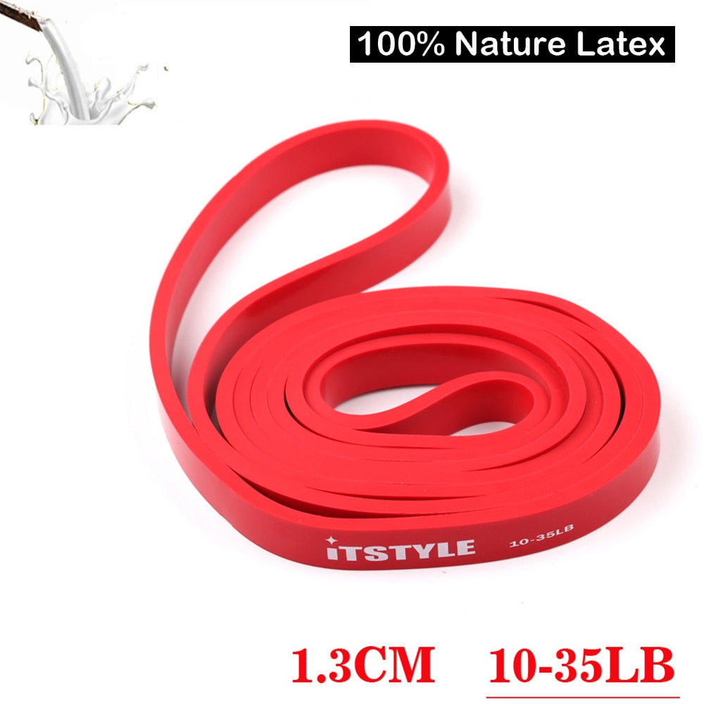 Resistance Bands 8 Level latex Loop Strap Rubber - peterkaczconnect