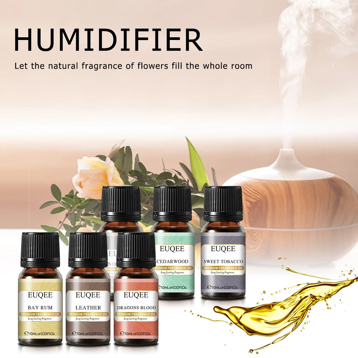 6pcs/set Fragrance Oil Gift Kit For Diffuser - peterkaczconnect