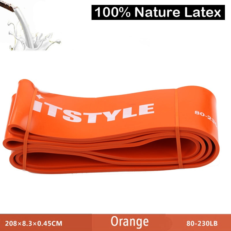 Resistance Bands 8 Level latex Loop Strap Rubber - peterkaczconnect