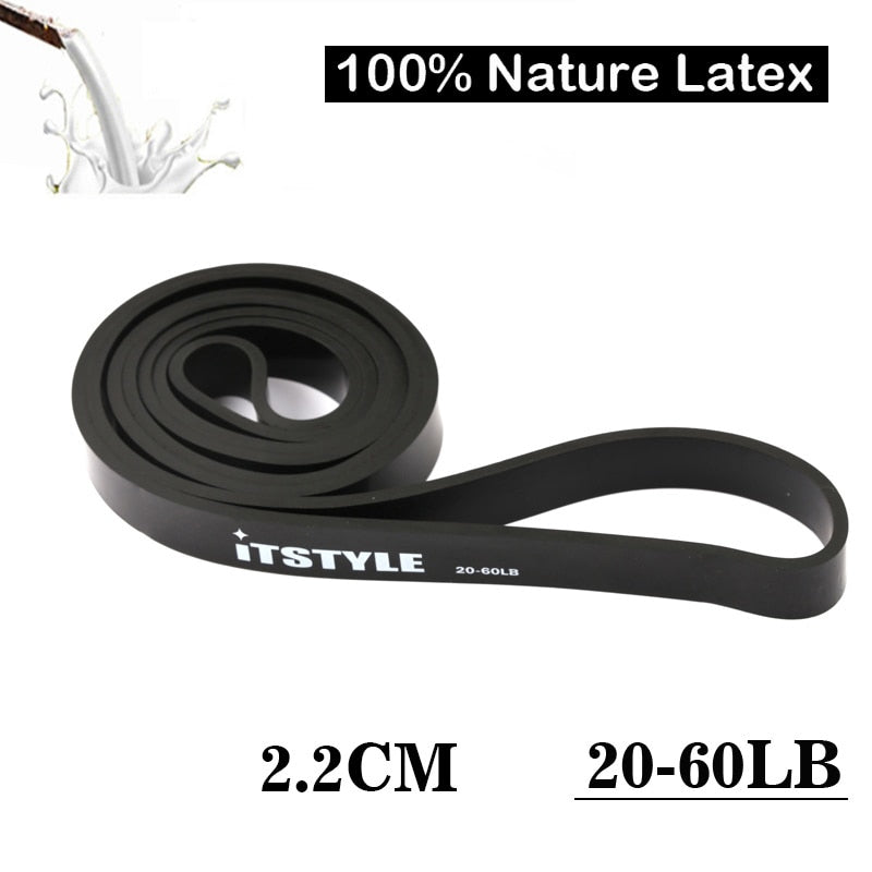 Resistance Bands 8 Level latex Loop Strap Rubber - peterkaczconnect