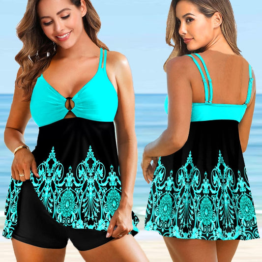 Women Two Pieces Plus Size Beachwear