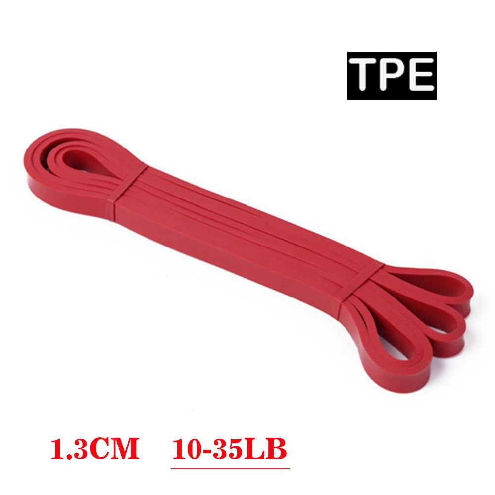 Resistance Bands 8 Level latex Loop Strap Rubber - peterkaczconnect