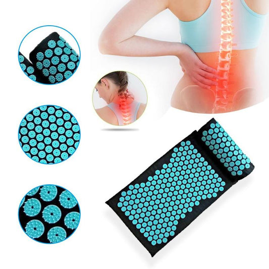 Cushion Massage Mat Acupressure Relieve Back Body Pain - peterkaczconnect