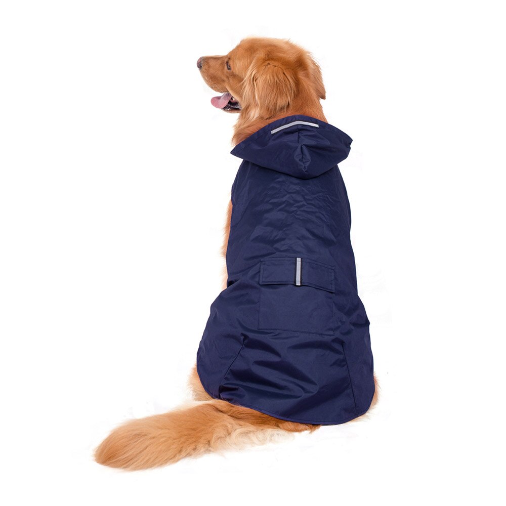 Dog Raincoat Waterproof Large Dogs Reflective poncho - peterkaczconnect