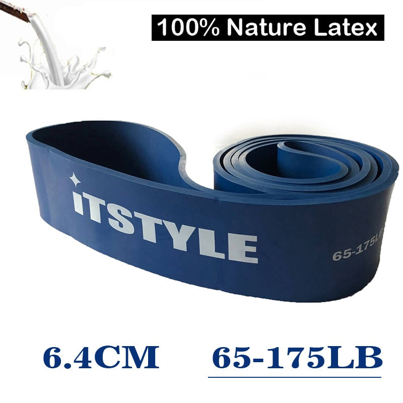 Resistance Bands 8 Level latex Loop Strap Rubber - peterkaczconnect