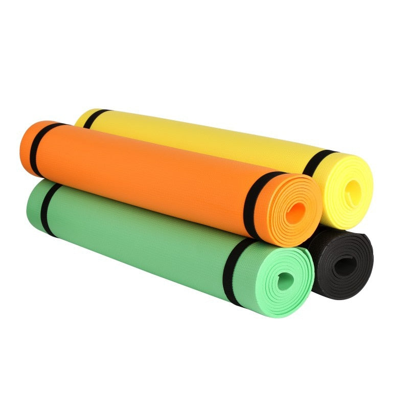 Yoga Mat 4mm Thick Dampproof Anti-slip Anti-Tear - peterkaczconnect