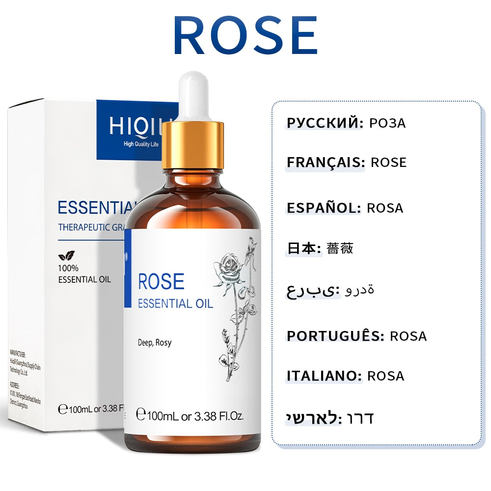 Rose Essential Oils,100% Pure Nature for Aromatherapy - peterkaczconnect